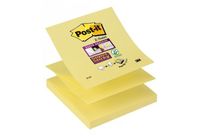 Bloc Z-Note  Jaunes Super Sticky Post-it 76 x 76 Bloc de 90 feuilles