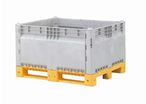 Caisses palettes modulables : KitBin plein Hauteur Simple avec porte 
