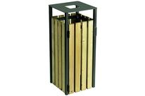 Corbeille carrée en bois Eden