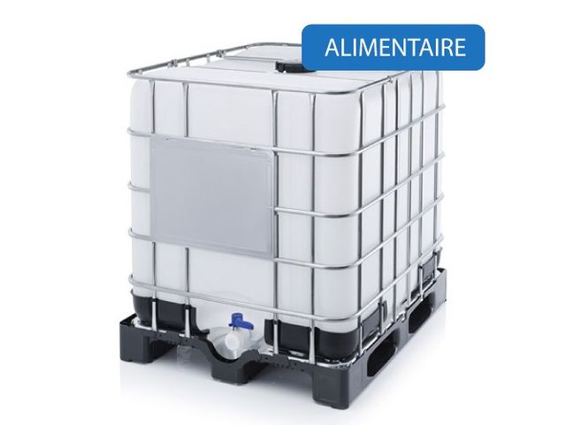 Citerne avec armature métallique – Alimentaire
