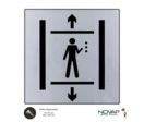 Plaques de porte Ascenseur - ISO 7001