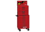 Servante d'atelier rouge 1033 pièces Mega Master set - 16 tiroirs - Qualité professionnelle Teng Tools TKS26R1033T