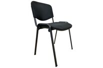 Chaise Reconditionnée - Dossier En Résille - Noire