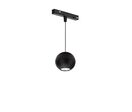 Luminaire Suspendu Rond pour Rail Magnétique 48V 10W Noir - Blanc Neutre 4000K - 5500K