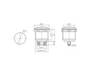 Bouton Poussoir Métallique 2A 250V Chrome