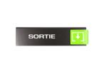 Plaquette de porte Sortie - Europe Access 175x45mm - 4261386