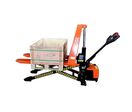 Transpalette électrique haute levée électrique 800mm 1000kg fourches 1140x560mm｜HEM1056