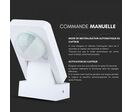 Détecteur de Mouvement Infrarouge Orientable IP65 Blanc