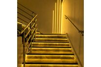 Ruban LED COB 5M 24V IP20 320LED/m - Jaune