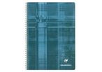 Cahier spirale Clairefontaine - A4 grands carreaux  180 pages 90 gr