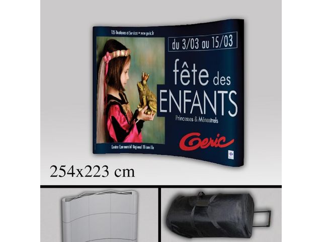 Stand pop-up PVC magnétique