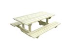 Table de pique-nique en bois Mino