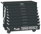 Servante d'atelier complète noire 8 tiroirs set en mousse 399 outils Teng Tools TCEMM399NBK