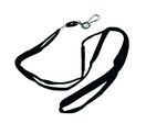 CORDON LACET TEXTILE NOIR + MOUSQUETON