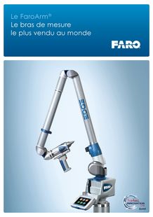 Brochure bras de mesure 3D FARO