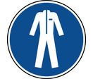 Panneau vêtements de protection obligatoires