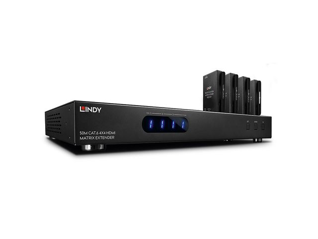 Matrix Extender Cat.6 4x4 HDMI &amp; IR , 50m