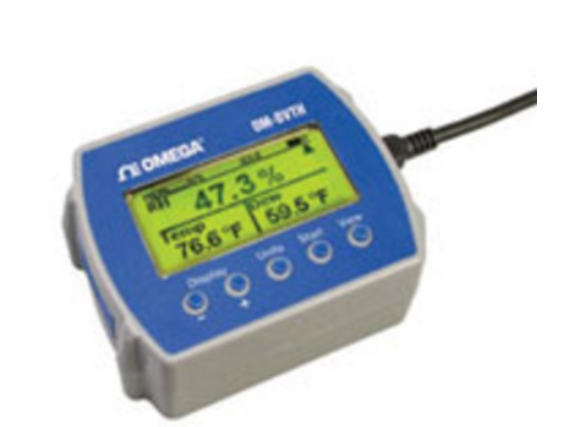 Enregistreur de température et humidité avec affichage LCD OM-DVTH