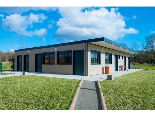 Construction modulaire Vestiaires sportifs