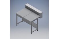 Paillasse grès P. 600 mm utile | R-T5-GR8-12 