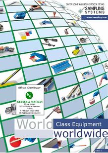 Catalogue Sampling System 2014