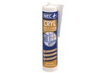 Mastic acrylique anti-fissure joints et fissures extérieur Nec+ CRYL JOINTS ET FISSURES