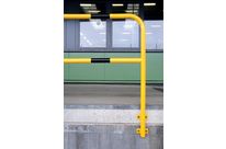 Barrières de quai en acier à fixation murale permanente