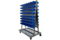 Chariot sur roues équipé de bacs 1L - 5201350