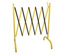 Barrière de chantier extensible droite - Jaune/Noir - 8000240