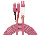 Fibre Optique Duplex LC/SC OM4, 1m
