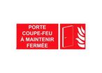 Panneau picto porte coupe feu