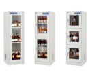 Armoires de stockage pour produits chimiques et corrosifs Série ECO Portes vitrées