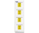 Armoires à tiroirs pour produits chimiques série PP