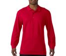 Polo adulte double piqué Premium S-L à manches longues