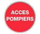 Panneau Accès pompiers - Rigide Ø300mm - 4034782