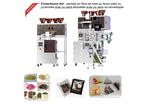 Ensacheuse de sachets de thé plats ou pyramides | DXDDPC-SJB04 