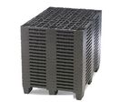 Palette plastique lourde emboitable | EMB812/PE/9P
