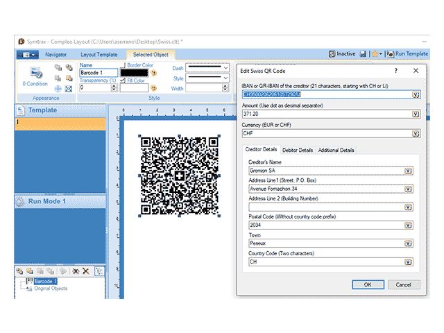 Solution de création et traitement de QR-factures