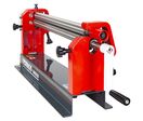 Rouleuse de tôles manuelle d'établi à 3 rouleaux largeur du travail 610 mm épaisseur jusque 0,8 mm en acier Torros RME610