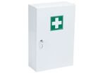 Manutan Expert - Petite Armoire à Pharmacie 1 Porte - Blanc - 45.5 cm - Garantie 10 ans