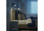 Applique Murale Noire avec Interrupteur pour Ampoule GU10