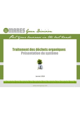 Catalogue de Système de traitement des déchets organiques Mares
