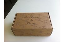 Coffret de stockage en carton Saveur du terroir