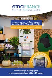 Catalogue de nos solutions Monte-charges ETNA France - toutes gammes confondues