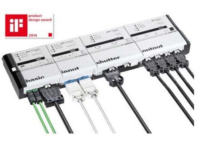 Boîtier pour automatisation électrique et électronique des bâtiments : gesis FLEX