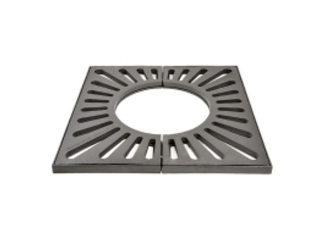 Grille d'arbre fonte Sol