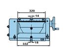 Plateau diviseur pivotable RTS 320