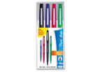 Stylos feutre Papermate Flair nylon assortis Pochette de 4