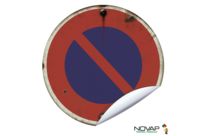 Adhésifs VINTAGE Défense de stationner - Novap