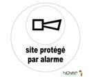 Panneau Site protégé par alarme - Novap